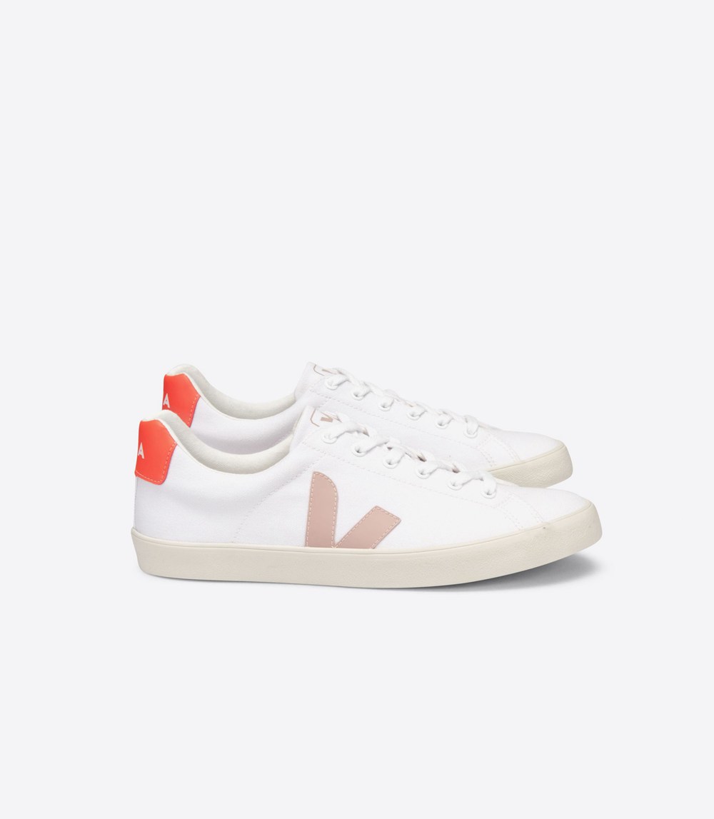 Tenis Veja Mujer - Esplar Se Lona - Blancos - 468BSZCNK